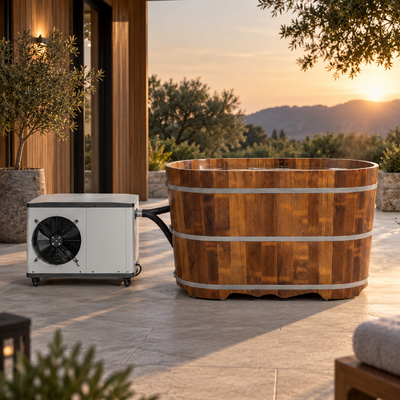 54" Indoor Cold Plunge with 1.3 HP Chiller